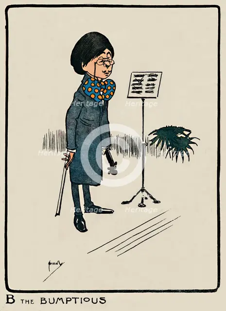 'B the Bumptious', 1903. Artist: John Hassall.