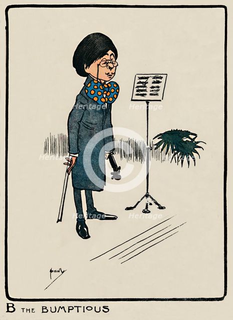 'B the Bumptious', 1903. Artist: John Hassall.