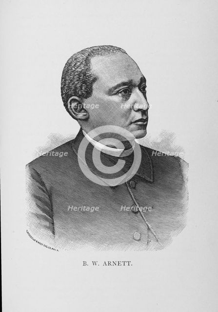 B. W. Arnett, 1887. Creator: Unknown.