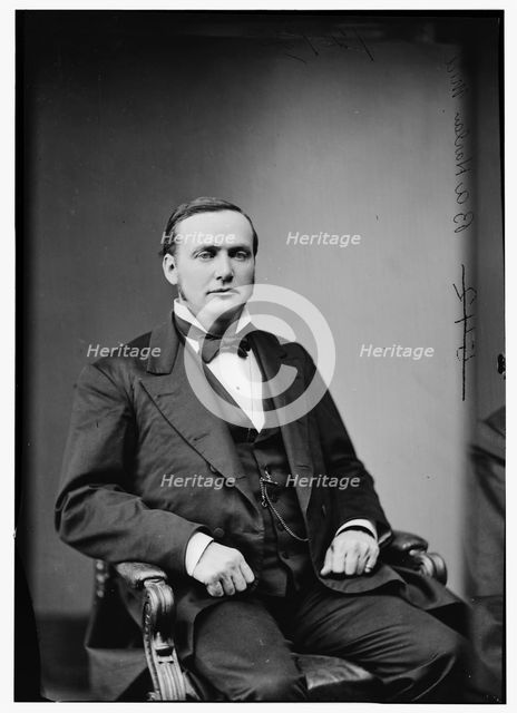 B. A. Harlan of Michigan, between 1870 and 1880. Creator: Unknown.