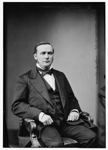 B. A. Harlan of Michigan, between 1870 and 1880. Creator: Unknown
