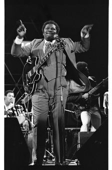 B.B. King, Capital Jazz, Knebworth, 1982. Artist: Brian O'Connor