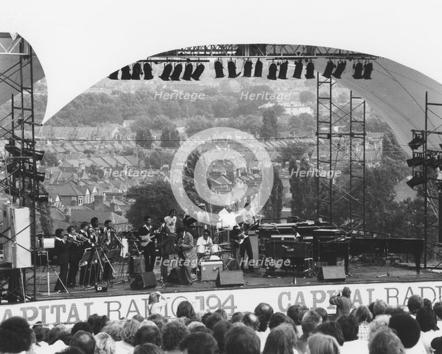 B.B.King, Capital Radio Jazz Festival, Alexandra Palace, London, 1979. Creator: Brian Foskett.