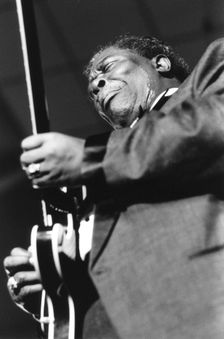 B.B.King, Maastricht Jazz Festival, the Netherlands, 1991. Creator: Brian Foskett