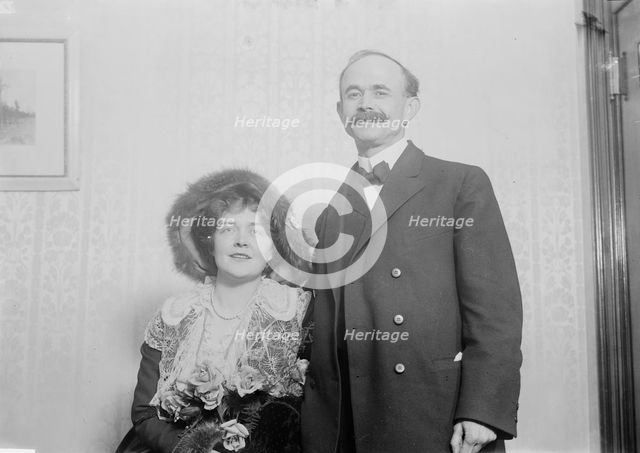 B.B. Lindsey and wife, between c1910 and c1915. Creator: Bain News Service.