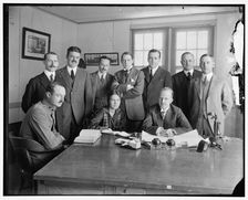 B. Clarkson & grp, between 1910 and 1920. Creator: Harris & Ewing