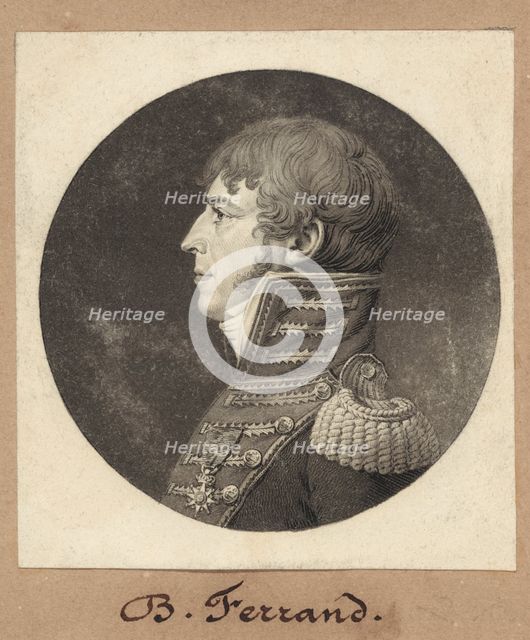 B. Ferrand, 1810. Creator: Charles Balthazar Julien Févret de Saint-Mémin.