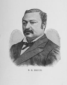 B. K. Bruce, 1887. Creator: Unknown