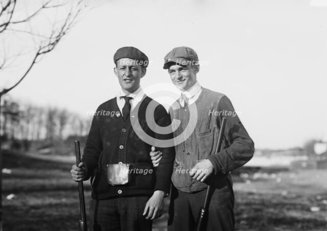 B.M. Higginson Jr., Nat'l champion Kahler [guns], between c1910 and c1915. Creator: Bain News Service.