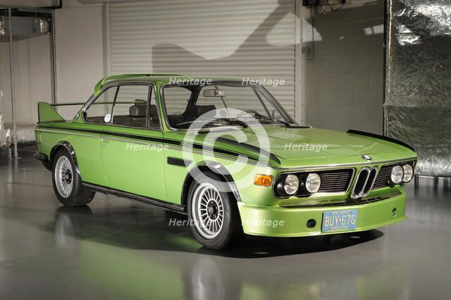 BMW 3.0 CSL BAT 1975. Artist: Simon Clay.