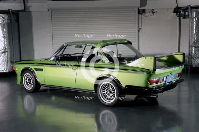 BMW 3.0 CSL BAT 1975. Artist: Simon Clay.