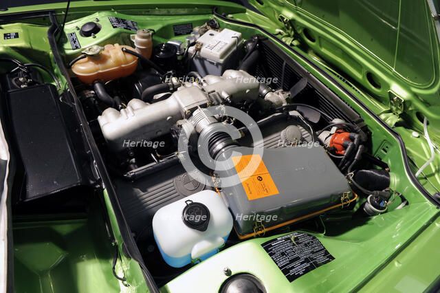 BMW 3.0 CSL BAT 1975. Artist: Simon Clay.