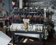 BMW Model IIIA In-line 6 Engine, 1918. Creator: BMW
