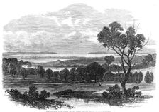 Botany Bay, New South Wales, with Botany Heads in the distance, 1865. Creator: Unknown