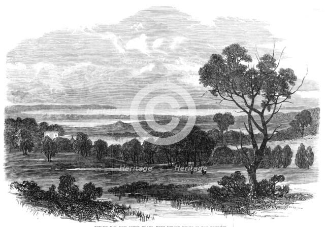 Botany Bay, New South Wales, with Botany Heads in the distance, 1865. Creator: Unknown.