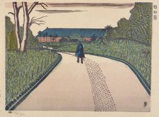 Botanical Garden, 1929. Creator: Henmi Takashi