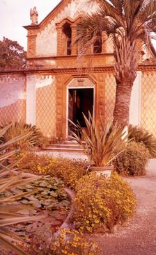 Botanical Garden of the Palazzo Borromeo, Isola Madre, Lago Maggiore, Italy, c1955. Creator: Arthur Charles Kirby Ware