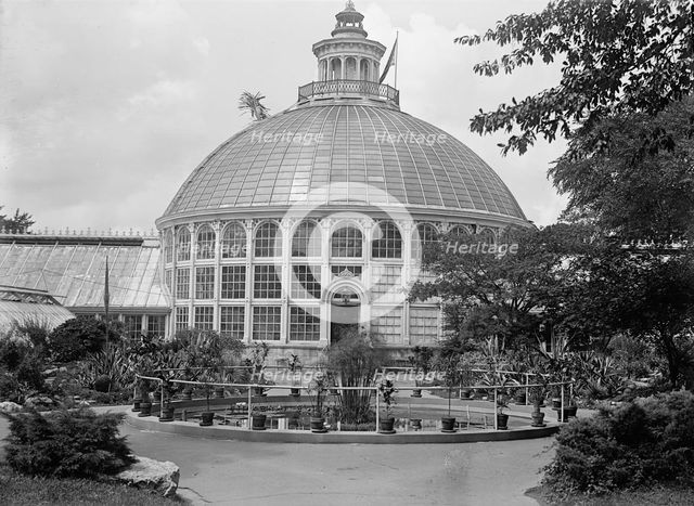Botanical Gardens, 1917 or 1918. Creator: Harris & Ewing.