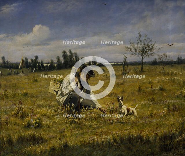 Botanist, 1874. Artist: Perov, Vasili Grigoryevich (1834-1882)