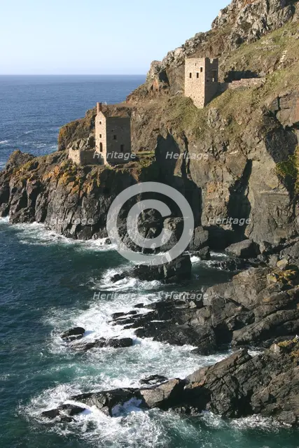 Botallack Mine engine houses, Cornwall. Creator: Peter Thompson.