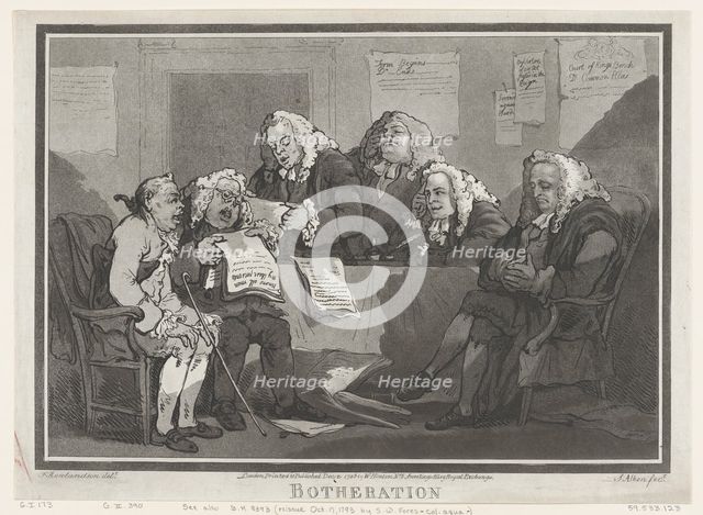 Botheration, December 21, 1785. Creator: Samuel Alken.