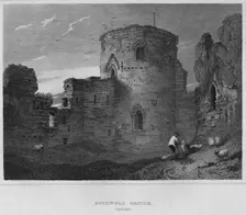 Bothwell Castle, Clydesdale 1814. Artist: John Greig