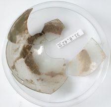 Bottom of a Vessel, Coptic, 4th century. Creator: Unknown