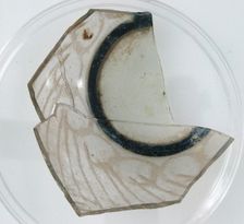 Bottom of a Vessel, Coptic, 4th-early 5th century. Creator: Unknown