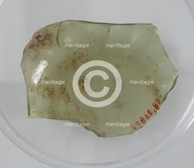 Bottom of a Vessel, Coptic, 4th-early 5th century. Creator: Unknown.