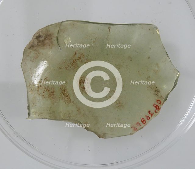 Bottom of a Vessel, Coptic, 4th-early 5th century. Creator: Unknown.