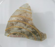 Bottom of a Vessel, Coptic, 4th-early 5th century. Creator: Unknown