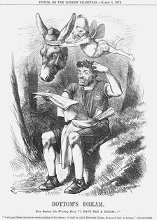 Bottom's Dream 1872. Creator: Joseph Swain