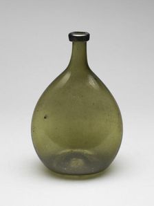 Bottle, 1821/29. Creator: Mantua Glass