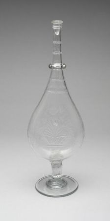 Bottle, 1850/60. Creator: New England Glass Company