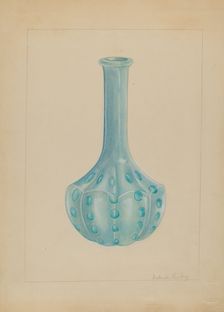 Bottle, 1935/1942. Creator: Gertrude Lemberg
