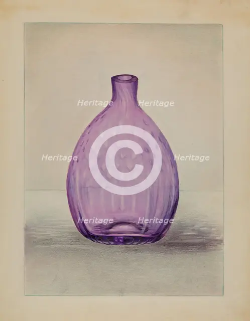 Bottle, 1935/1942. Creator: John Tarantino.