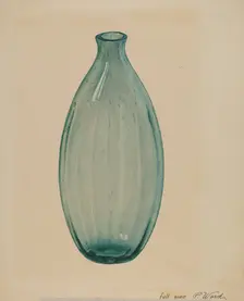 Bottle, 1935/1942. Creator: Paul Ward