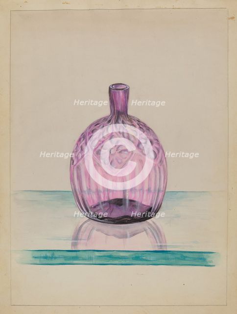 Bottle, 1935/1942. Creator: S. Brodsky.