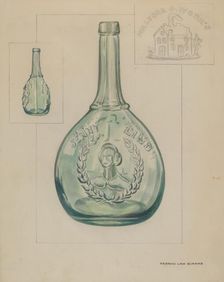 Bottle, 1935/1942. Creator: Francis Law Durand