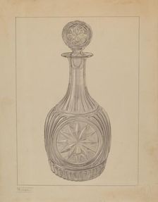 Bottle, 1935/1942. Creator: Frank Fumagalli