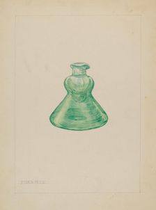Bottle, 1935/1942. Creator: Jessica Price