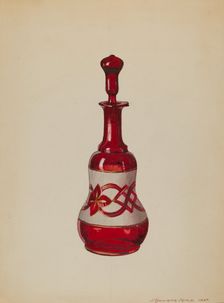 Bottle, 1937. Creator: J. Howard Iams