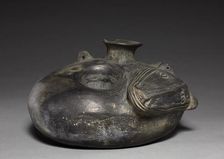 Bottle, 1300-1400. Creator: Unknown