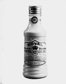 Bottle of Royal Salad Dressing made for Horton-Cato Mfg. Co., between 1900 and 1910. Creator: Unknown