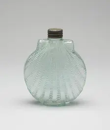 Bottle or Flask, c. 1890. Creator: Unknown