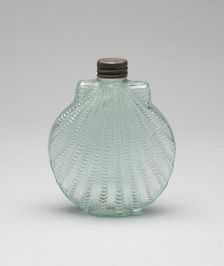 Bottle or Flask, c. 1890. Creator: Unknown