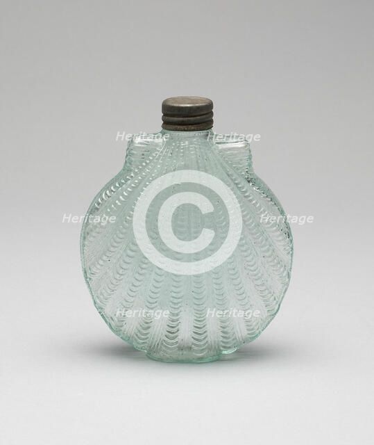 Bottle or Flask, c. 1890. Creator: Unknown.