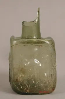 Bottle, Byzantine, 5th century. Creator: Unknown