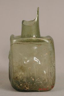Bottle, Byzantine, 5th century. Creator: Unknown