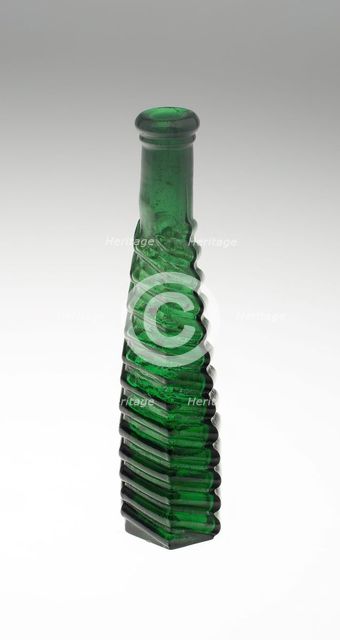 Bottle, Bohemia, c. 1840/50. Creator: Unknown.